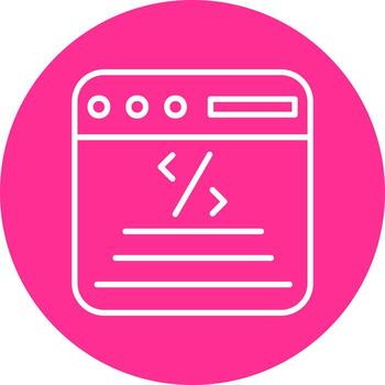 Coding Vector Icon
