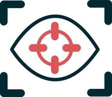 Eye Tracking Vector Icon