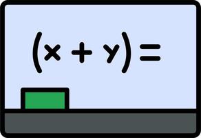 Mathematics Vector Icon