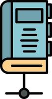 Database Book Vector Icon