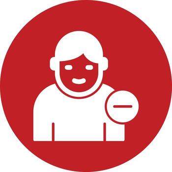 Remove User Vector Icon