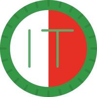 Italy Dial code Vector Icon