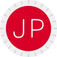 Japan Dial code Vector Icon