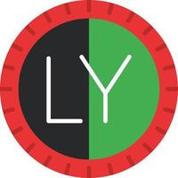 Libya Dial code Vector Icon