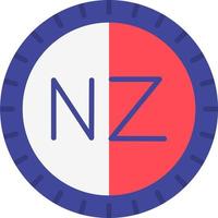 New Zealand Dial code Vector Icon