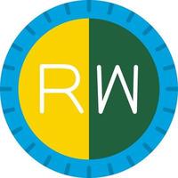 Rwanda Dial code Vector Icon
