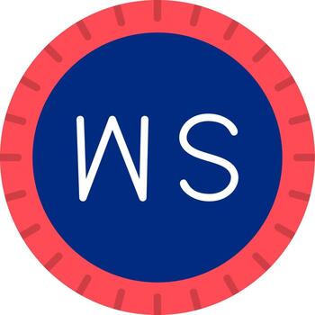 Samoa Dial code Vector Icon