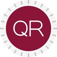 Qatar Dial code Vector Icon