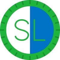 Sierra Leone Dial code Vector Icon