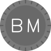 islas Bermudas marcar código vector icono