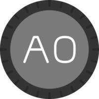 angola marcar código vector icono