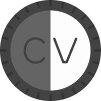 Cape Verde Dial code Vector Icon