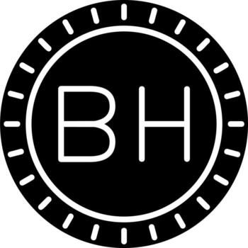 Bahrain Dial code Vector Icon