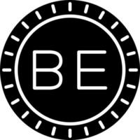Belgium Dial code Vector Icon