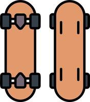 Skateboard Vector Icon