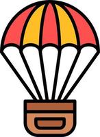 Parachute Vector Icon