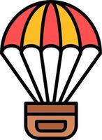 Parachute Vector Icon