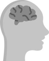 icono de vector de cerebro