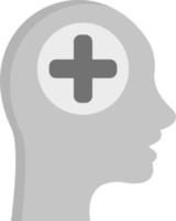 icono de vector de salud mental