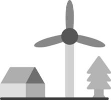 Wind Mill Vector Icon