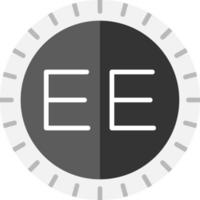 Estonia Dial code Vector Icon