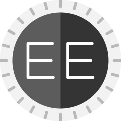 Estonia Dial code Vector Icon
