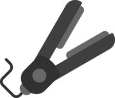 Hair Iron Vector Icon