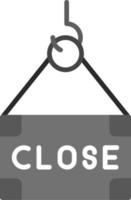 Closed Vector Icon