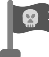 icono de vector de bandera pirata