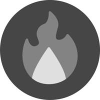 Flame Vector Icon