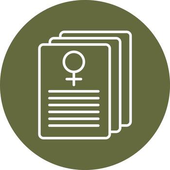 icono de vector de documento