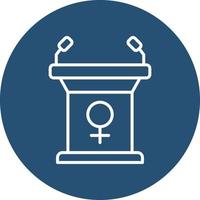 Lectern Vector Icon