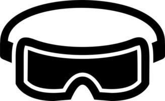 icono de vector de gafas