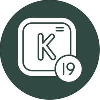 Potassium Vector Icon