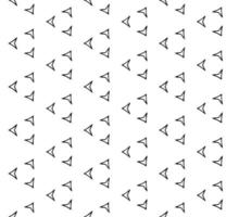 Black and white seamless abstract pattern. Background and backdrop. Grayscale ornamental design. Mosaic ornaments. Vector graphic illustration.