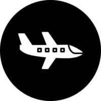 icono de vector de avión