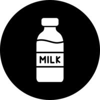 icono de vector de leche