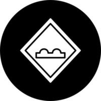 Uneven Road Vector Icon