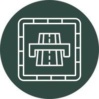 Motorway Vector Icon