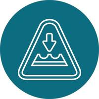 Pothole Vector Icon