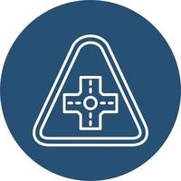 Intersecting Vector Icon