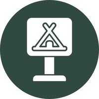 Camping Vector Icon