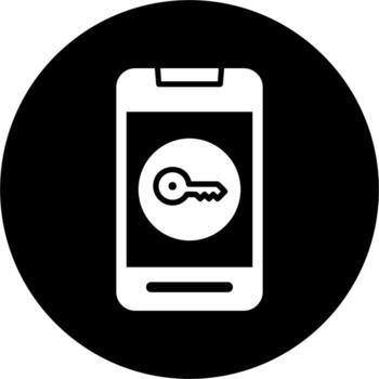 icono de vector de autenticación