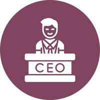 Ceo Vector Icon