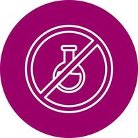 No Chemical Vector Icon