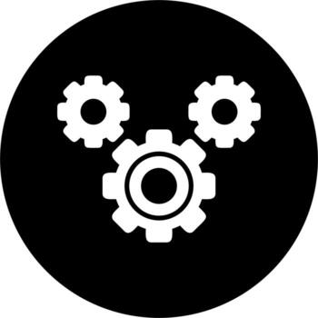 icono de vector de configuración