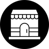 icono de vector de tienda