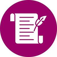 Poetry Vector Icon