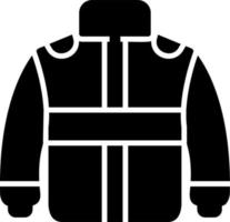 icono de vector de chaqueta