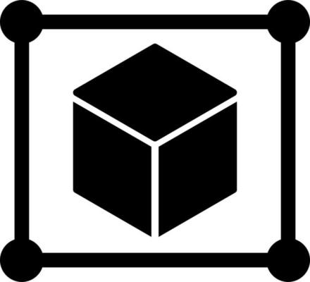 3d Architecture Vector Icon